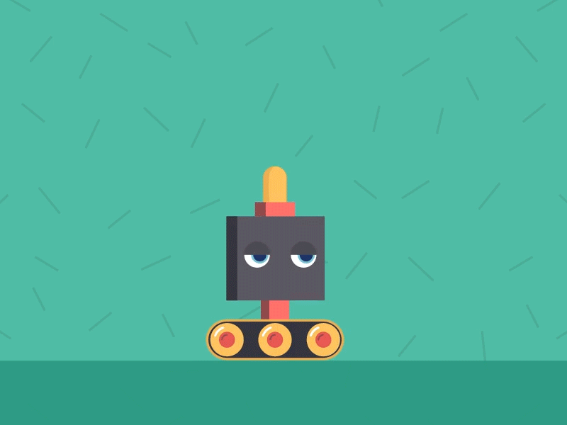 Emergency robot aftereffects ambulance cute emergency motion motiondesign robot