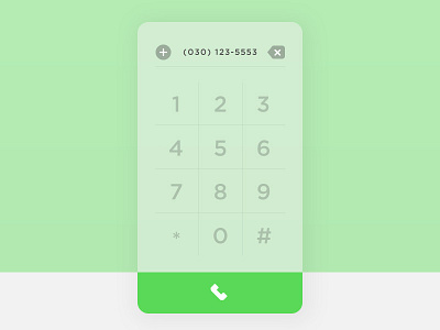 100 Day Challenge Day 3 - Dial pad 100dayui day 3 design dialpad mobile user interface