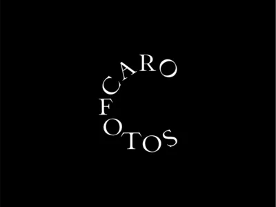 Caro Fotos_wordmark branding chicago identity logo logotype mark monogram photography type