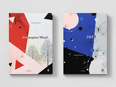 Bookcovers bookcover design editorial haruki illustration murakami novel serif