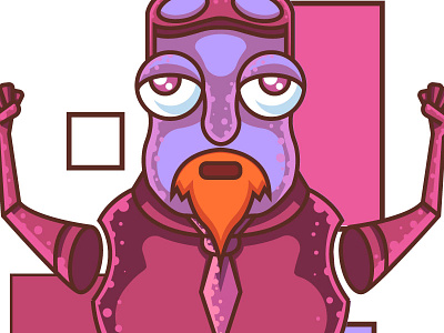 Darrel Character Design cartoon character characterart characterdesign characterdevelopment characterise characters hand illustration illustrator vector vibrant