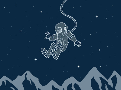 Lost in space design doodle draw drawing graphicdesign illustration vector vectorart