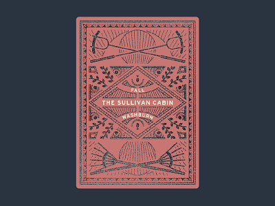 Sullivan Cabin Fall Playing Cards cabin cards cook fall fire foil minnesota playing rake sullivan washburn