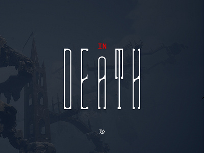 Game Logo death font game logo type typography