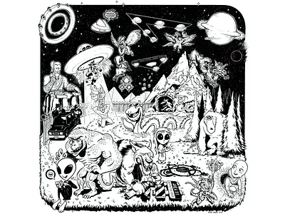 Inktober 2017 illustration inktober