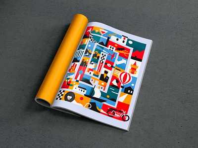 The good trips artwork editorial graphicdesign illustrations illustrator lifestyle magazine stefanomarra