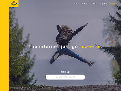 ISP Concept bee business concept fun honey internet isp minimal new simple social tech