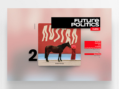 Best 20 albums of 2017 2017 album artwork layout list music music player ui ux