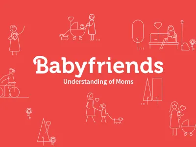 Babyfriends Branding app babyfriends