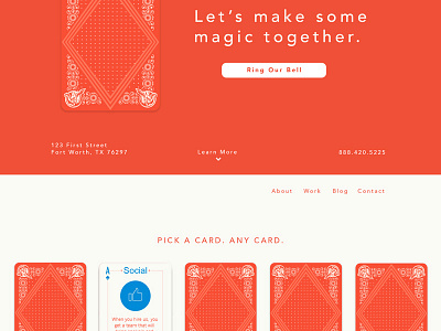 Let's Make Magic agency creative magic website