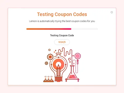 Coupon Extension Screen app design ecommerce illustration minimal ui ux web website