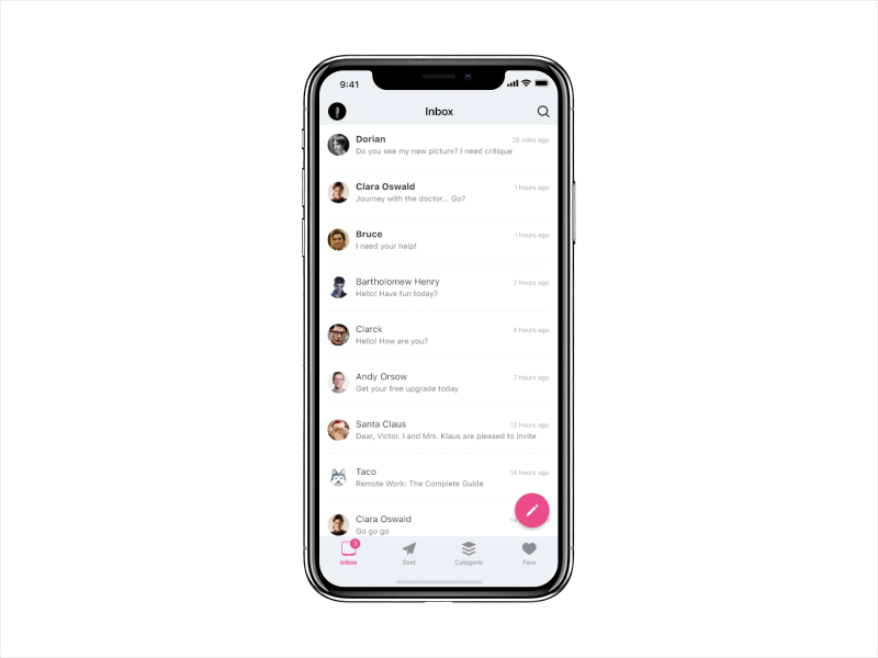 Two Dribbble Invites app dribbble inbox invite invites ios iphonex mail