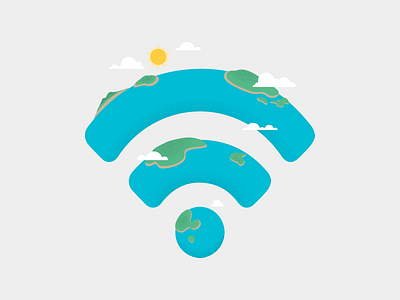 Wifi digital future innovation internet island ocean tech technology wifi