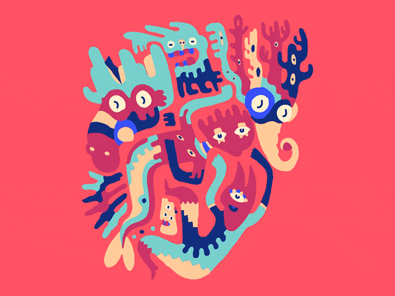 Tic Toc animation illustration