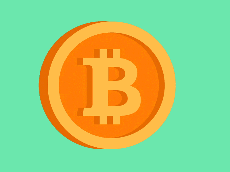 Animation of bitcoin currency animation banking bitcoin con crypto currency e commerce flat payments shape animation