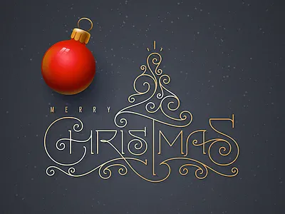 Merry Christmas caligrafía calligraphy lettering letters type typo typography