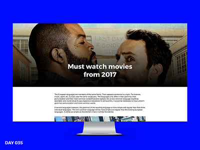 #035 – Blog Post blog blog post dailyui post ui ux
