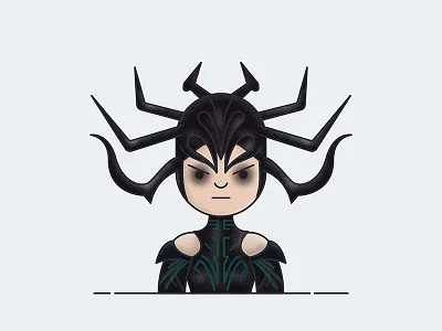 Hela - Ragnarok avengers character comics hela icon illustration ragnarok thor vector villain