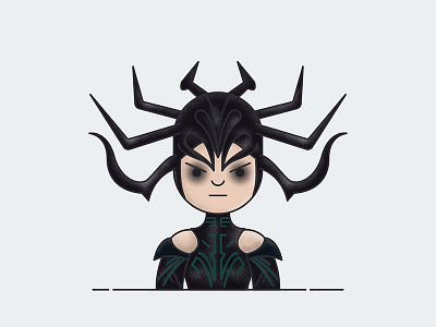 Hela - Ragnarok avengers character comics hela icon illustration ragnarok thor vector villain