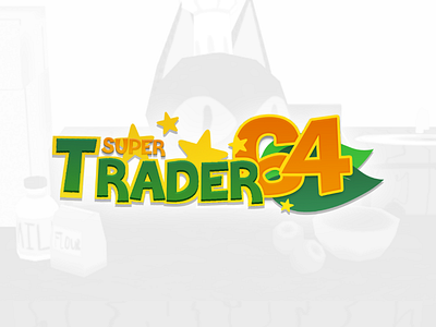 Super Trader 64 – Logo game logo nintendo 64 video game