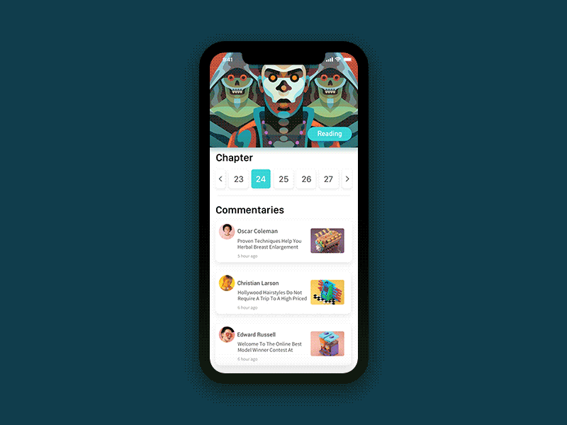 A dynamic exercise book by sundongyang on Dribbble