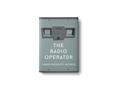 The Radio Operator book book cover layout photo manipulation typography