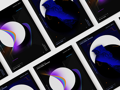Prism & Wild abstract art daily dark december gradient graphic poster postereveryday riangle
