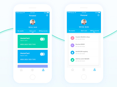 Commercial Bank APP app bank finance ue ui ux