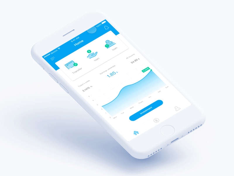 Commercial Bank APP app bank finance ue ui ux