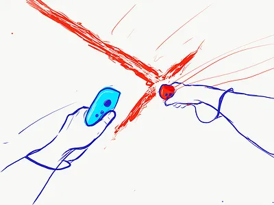 Switch x Star Wars illustration nintendo star wars switch