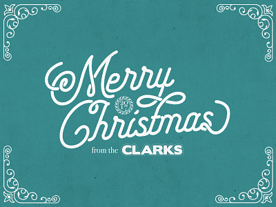 Christmas 2017 card christmas family print script type xmas