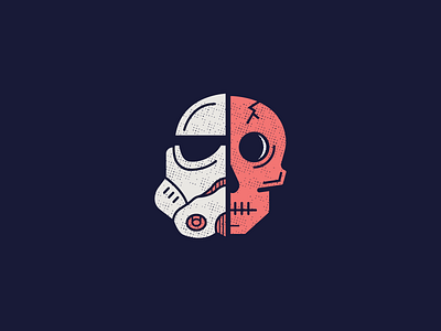 Star Wars | Storm Skull color death draw drawing illustration illustrator last jedi scifi sketch skull star wars stormtrooper