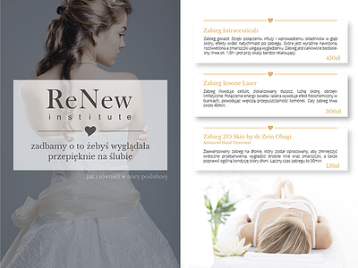 When beauty salon meets wedding... a5 beautiful beauty beauty salon flyer print wedding weddings