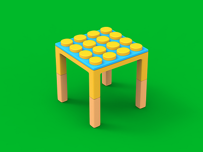 Home furniture/Chair c4d chair furniture home tolitt future illustration lowpoly render site wip