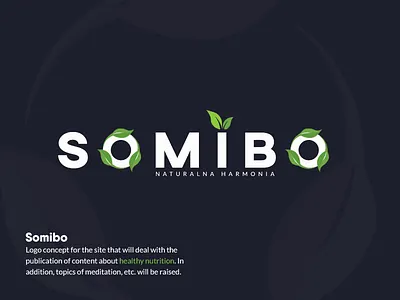 Somibo - Logo concept brand concept green indentity logo nature site