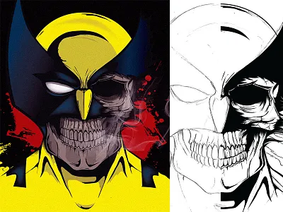 Wolverine marvel marvelcomics mutant vector wolverine x men