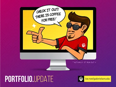 My Portfolio Update 😎👌 behance design illustration illustrator portfolio