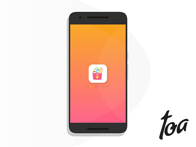 TOA Grocery App android app e commerce food grocery ios mobile recipies shop store ui ux