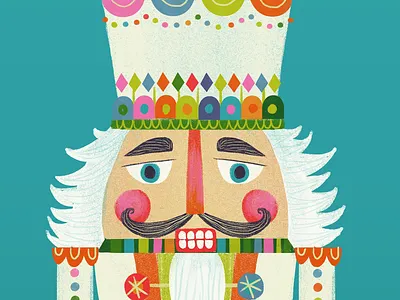 Son of a Nutcracker holiday illustration nutcracker