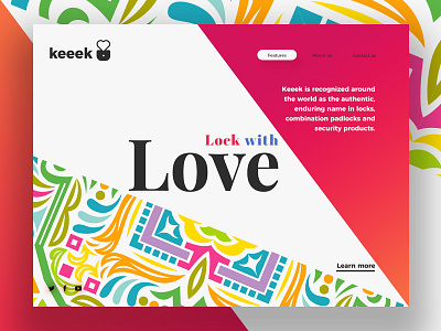 Landing Page Design homepage landing page minimal product product page ui ui design ux web design webpage website wip