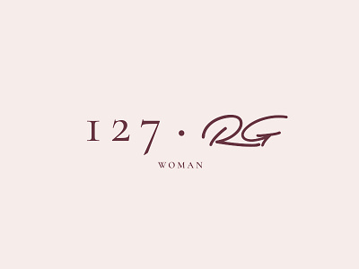 127RG brand clothes fashion logo typography underwear women