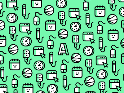 Aesd Icon Set branding design graphic icons identity minimal pattern texture vector visual