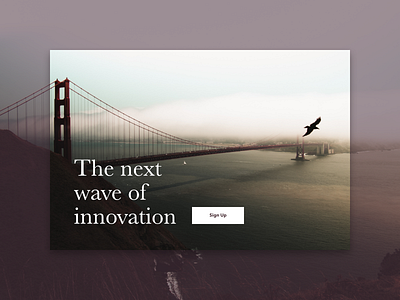 The Next Wave app blog card cards clap landing mobile startup stories web