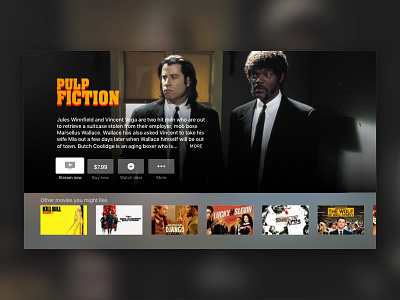 Daily UI #025 - TV app 025 app apple appletv daily dailyui movies streaming tv ui