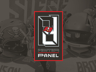 Pewter Panel buccaneers bucs logo nfl rebrand redesign tampa tampa bay