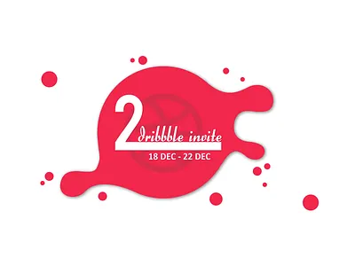 Invite 2xinvite dribbble giveaway invitation invite
