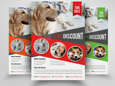 Pet Shop Business Flyer Template business business flyer clean company corporate business flyer pet shop business flyer template