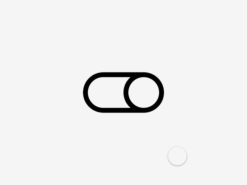 Switcher XXIX animation button framerjs gif interactive minimalist on off prototype switch button switcher ui ux