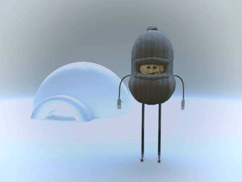 Snow Peanut 3d fitness peanut