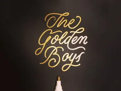 Goldenboys lettering marker